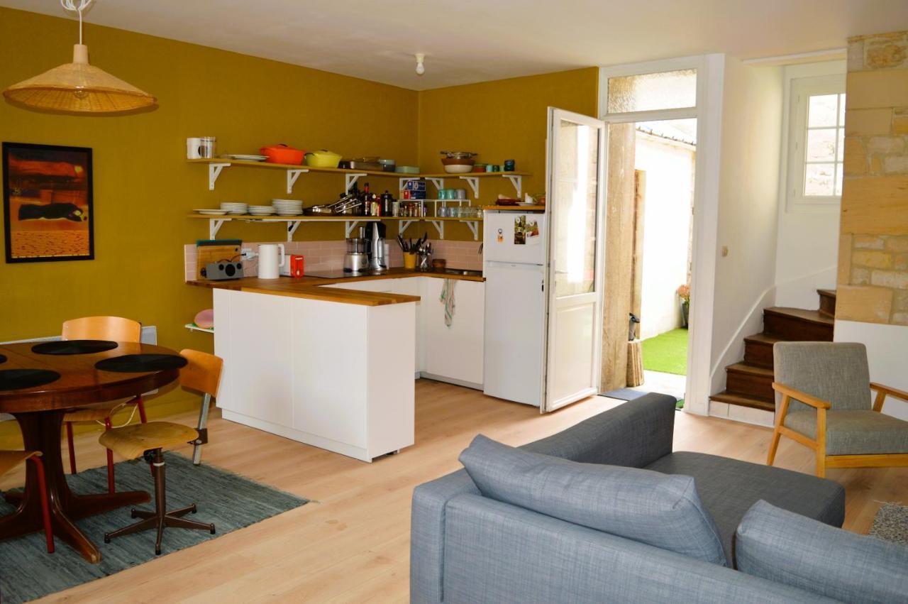 La Courette, Maison Avec Cour Proche Plage Graye-sur-Mer Eksteriør billede